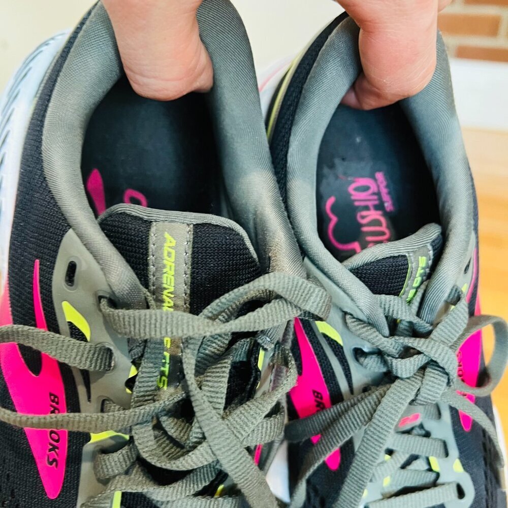 Brooks Womens Adrenaline GTS 23 GTX Goretex Running Shoes • 7 • EUC • Black - Picture 14 of 16